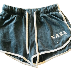 Fifth Sun Vintage Shorts NASA Small Blue White Logo Loungewear Beach Summer